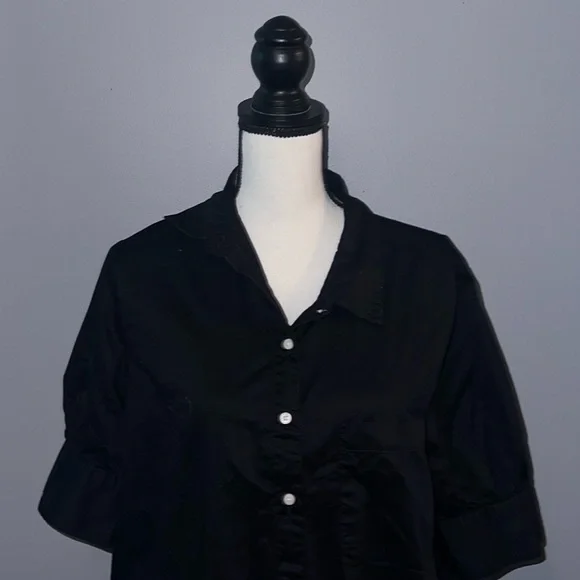 Old navy- black Tee shirt dress - Picture 2 of 5